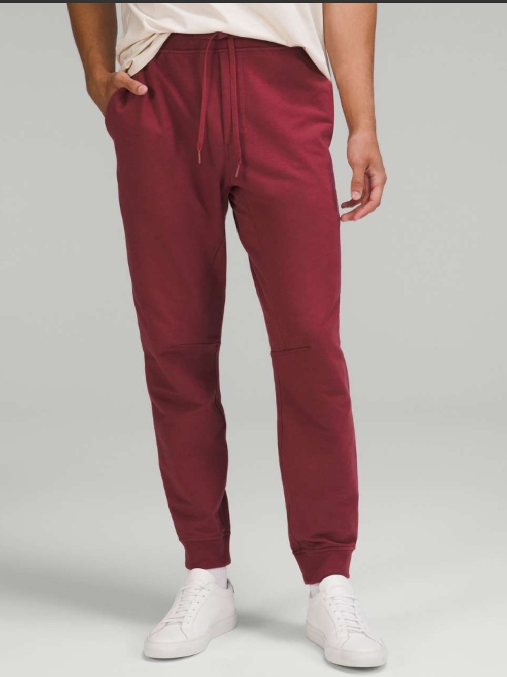 Lululemon City Sweat Jogger Mulled Wine Men’s SZ Large